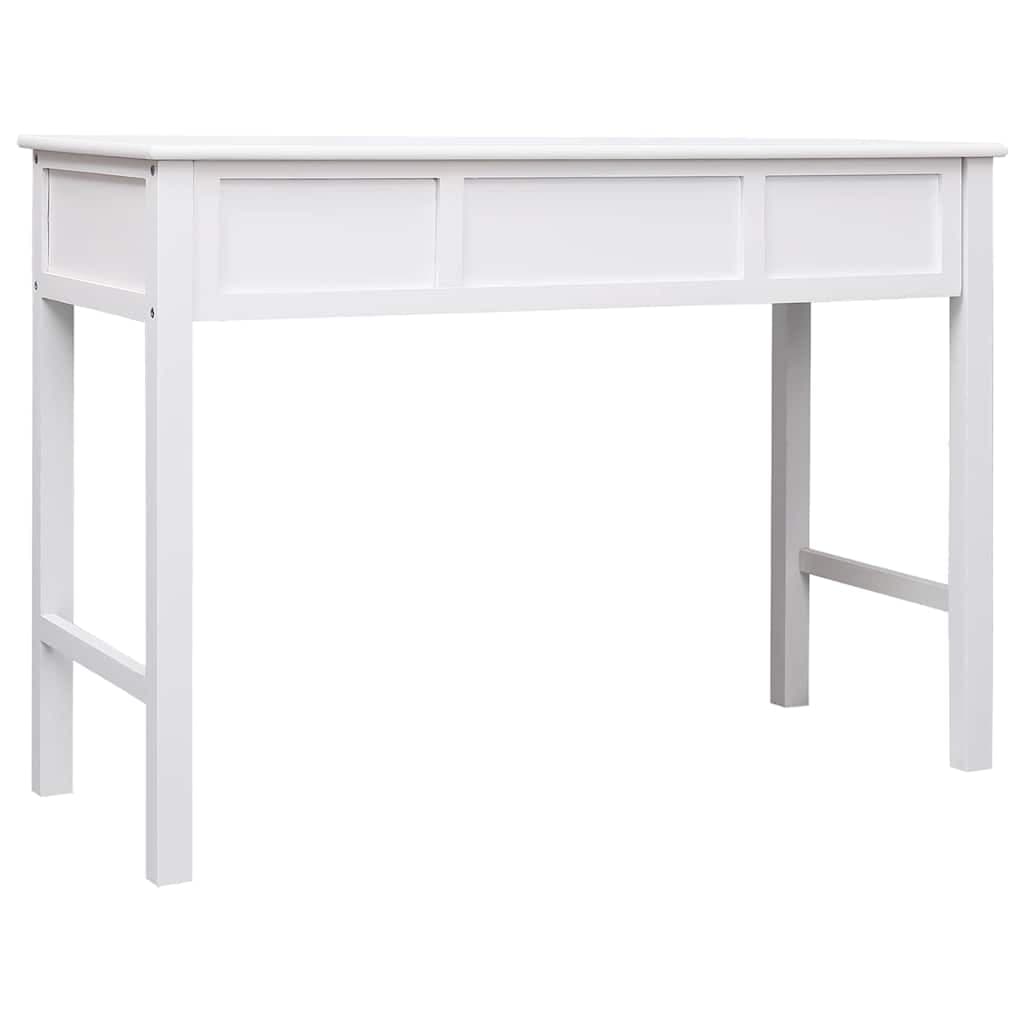 vidaXL Bureau paulowniahout - foto 5