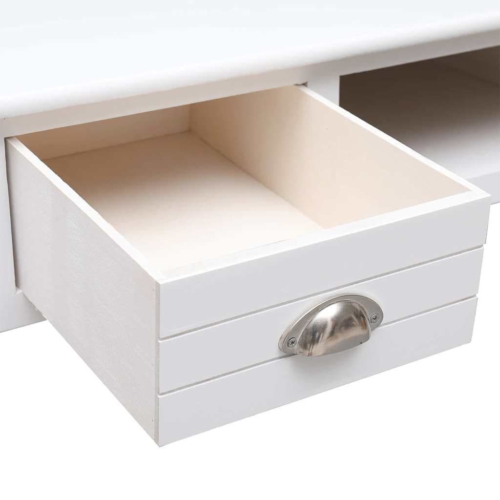 vidaXL Bureau paulowniahout - foto 6