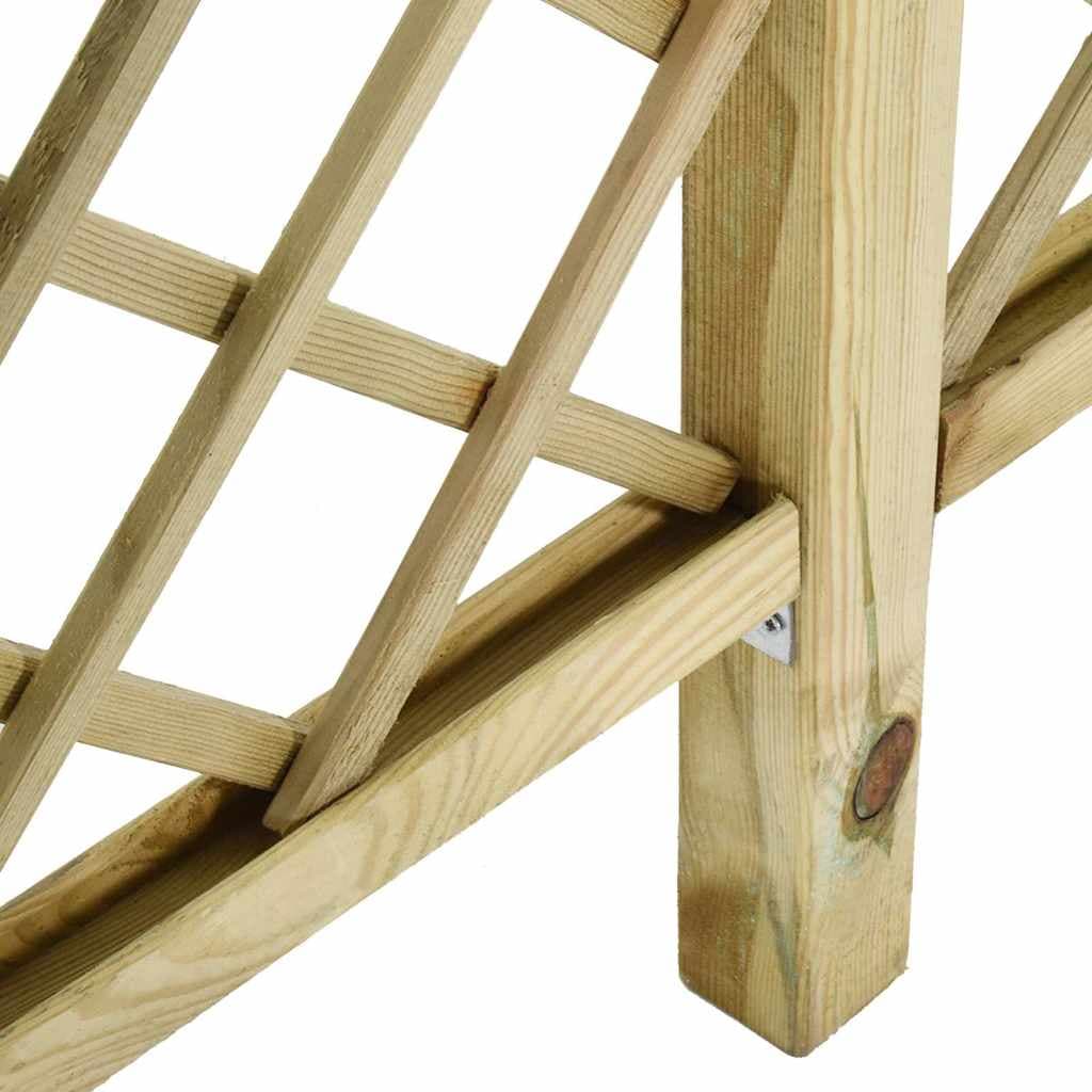 vidaXL Tuinhek latwerk pergola geïmpregneerd - foto 4