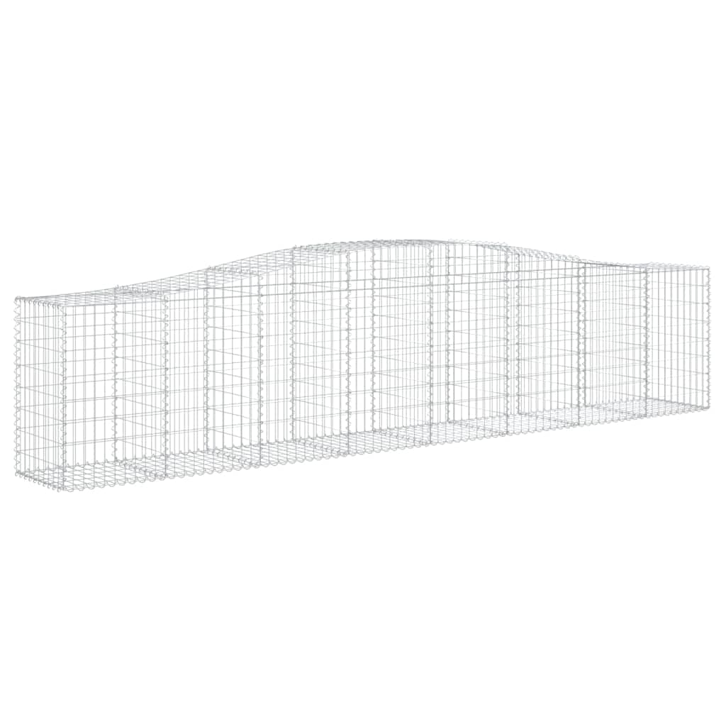 vidaXL Schanskorf gewelfd 400x50x80/ ijzer - foto 2