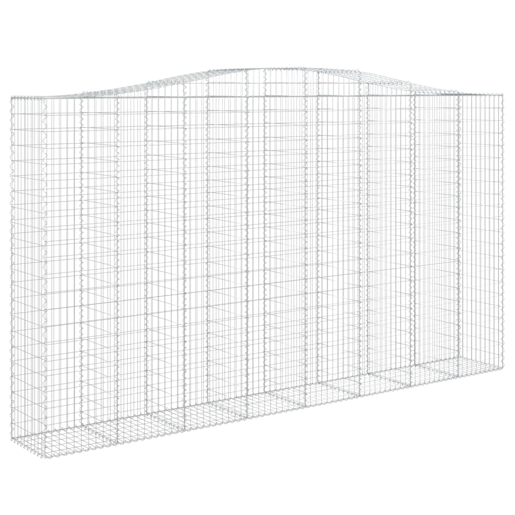 vidaXL Schanskorf gewelfd 400x50x220/ ijzer - foto 2