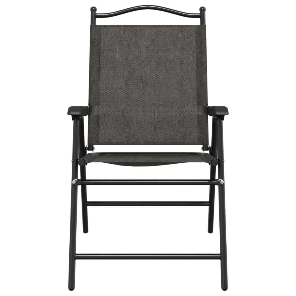 vidaXL Opklapbare stoelen, 4 stuks, gemêleerd , Textilene. - foto 5