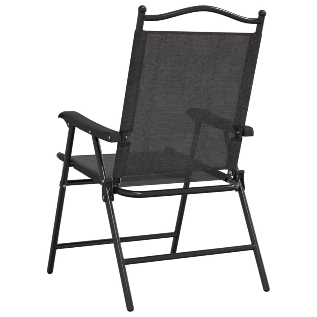 vidaXL Opklapbare stoelen, 4 stuks, gemêleerd , Textilene. - foto 7