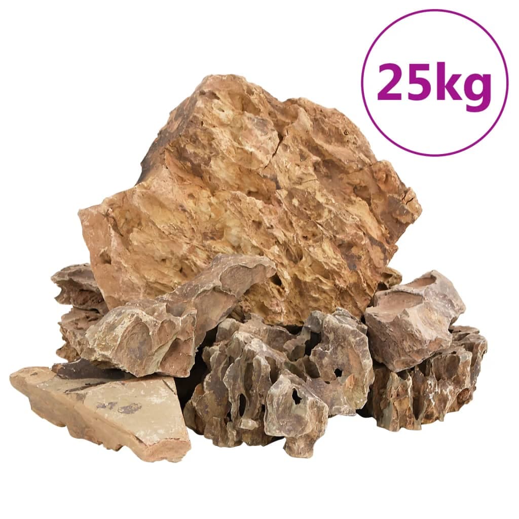 vidaXL Drakenstenen 25 kg 5- - foto 2