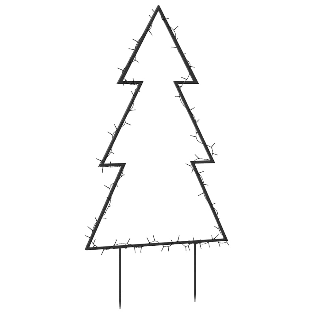 vidaXL Kerstverlichting kerstboom grondpinnen 80 LED' - foto 7