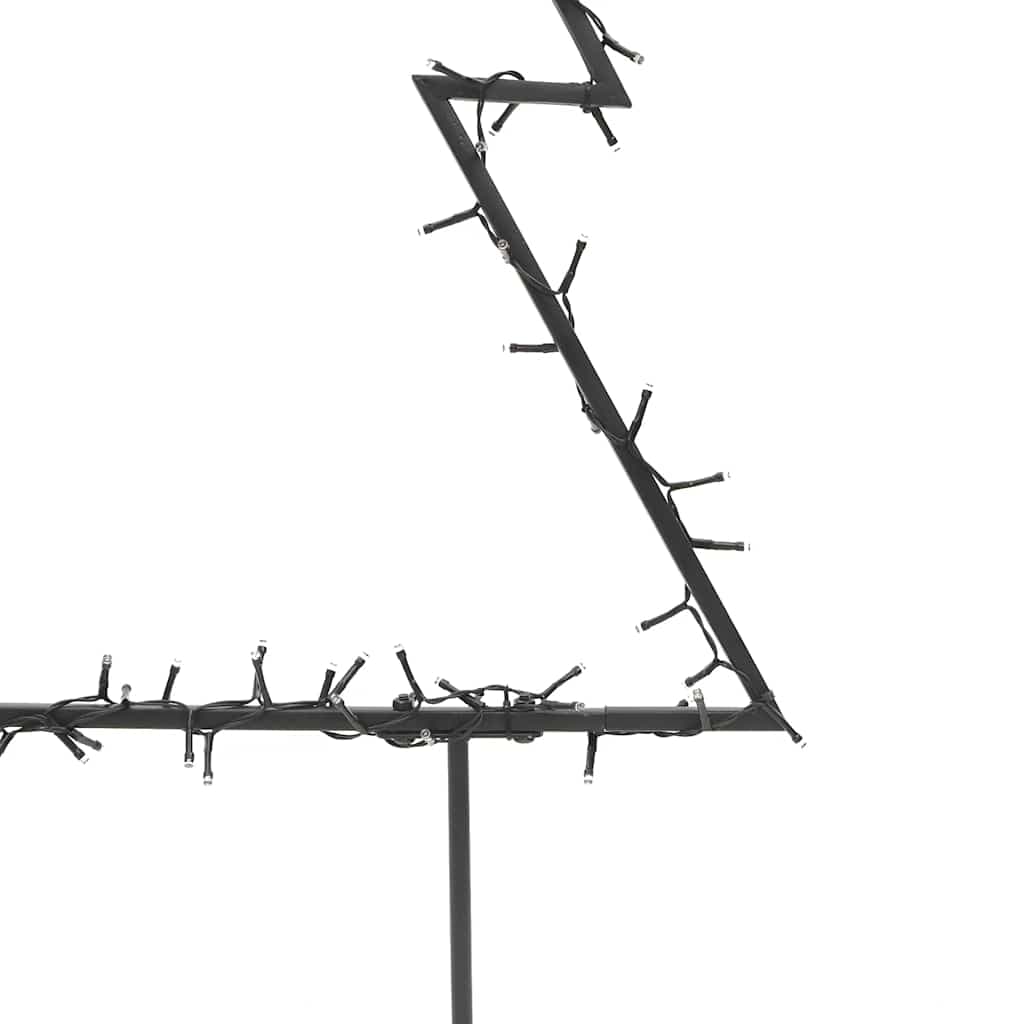 vidaXL Kerstverlichting kerstboom grondpinnen 80 LED' - foto 8