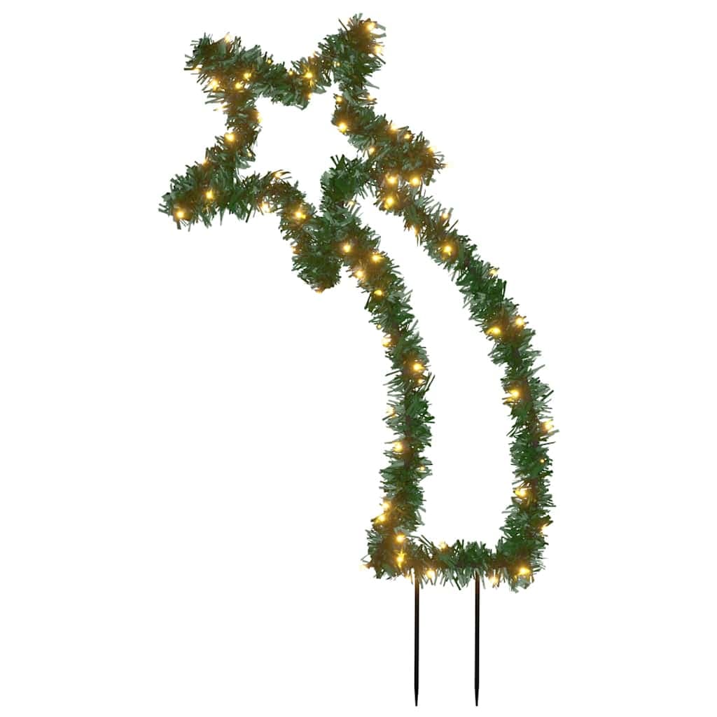 vidaXL Kerstverlichting meteoor grondpinnen 80 LED' - foto 2