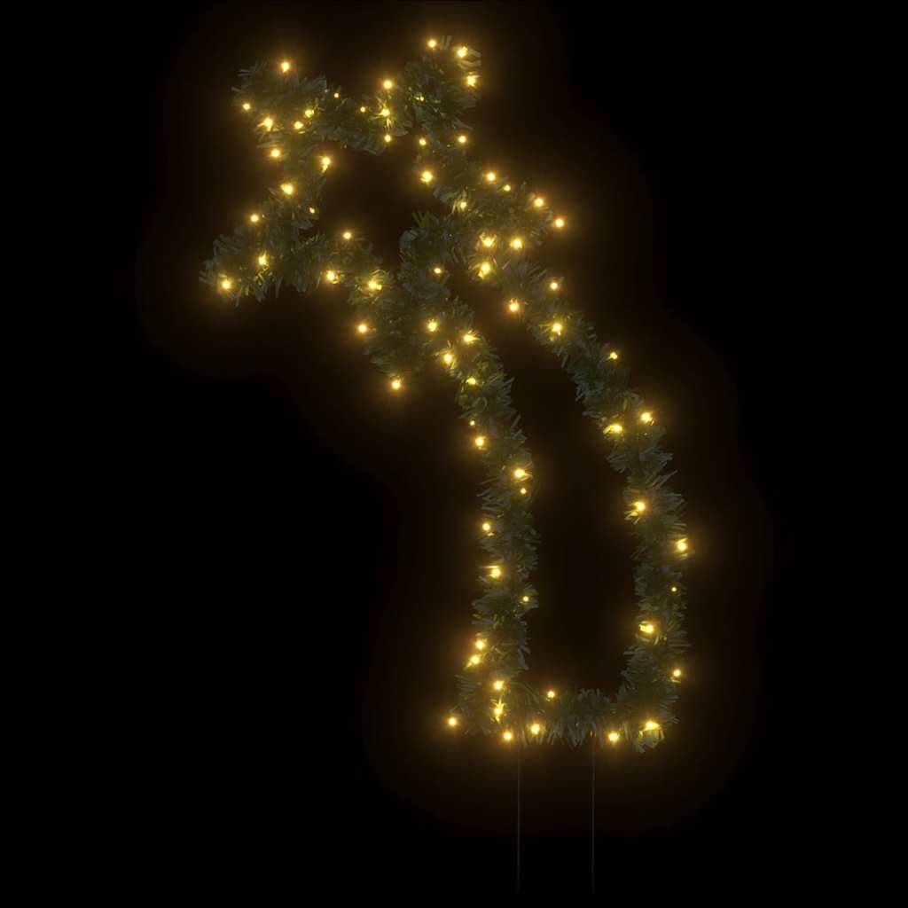 vidaXL Kerstverlichting meteoor grondpinnen 80 LED' - foto 3