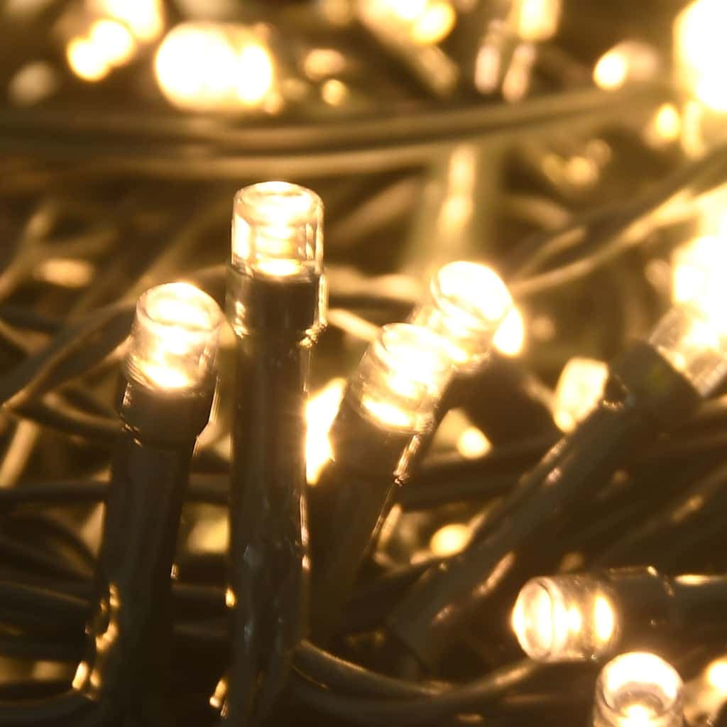 vidaXL Kunstkerstboom 300 LED' kerstballen sneeuw - foto 12
