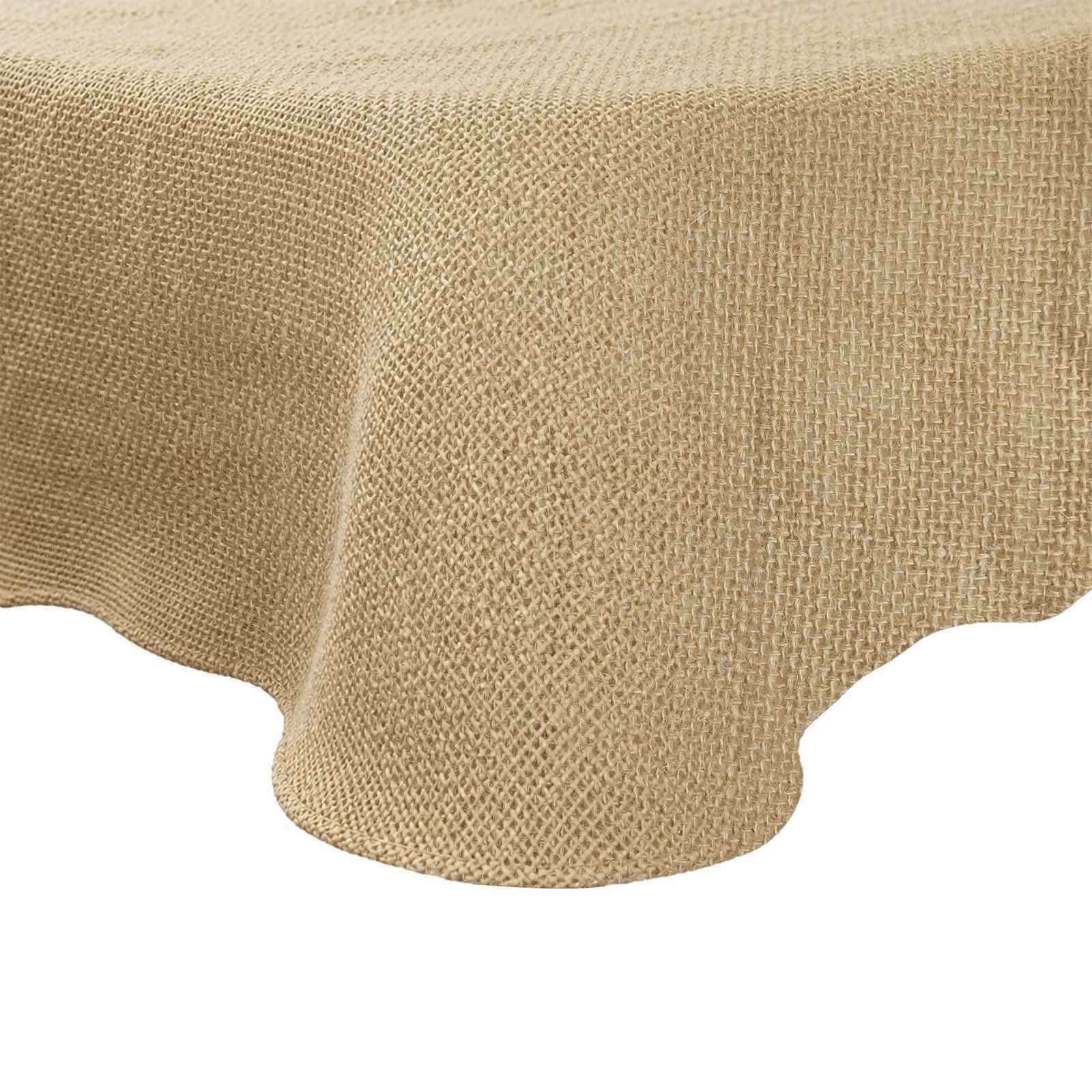 vidaXL Jute tafelkleed Ø 100% Tossa Jute - foto 2