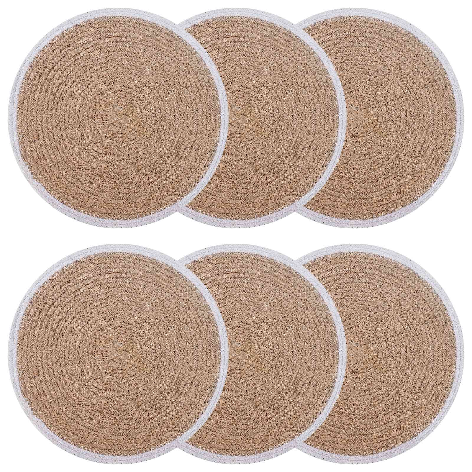 vidaXL Jute placematten 100% Tossa Jute - foto 2